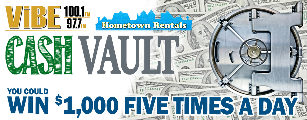 The ViBE Cash Vault with Hometown Rentals
